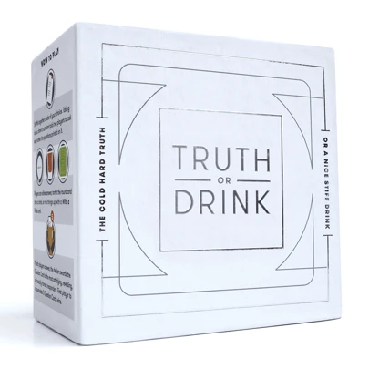 Truth or Drink - Fun Drinking Card Game for Parties & Game Nights