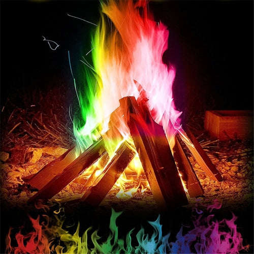 Mystical Fire - Magical Vibrant Colourful Flames (multiple packets recommended for best effect)