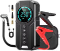 4-in-1 Emergency Car Jump Starter, Tyre Inflator, Power Bank & Flashlight