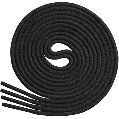 1 Pair Premium Plain Round Shoe Laces 115cm