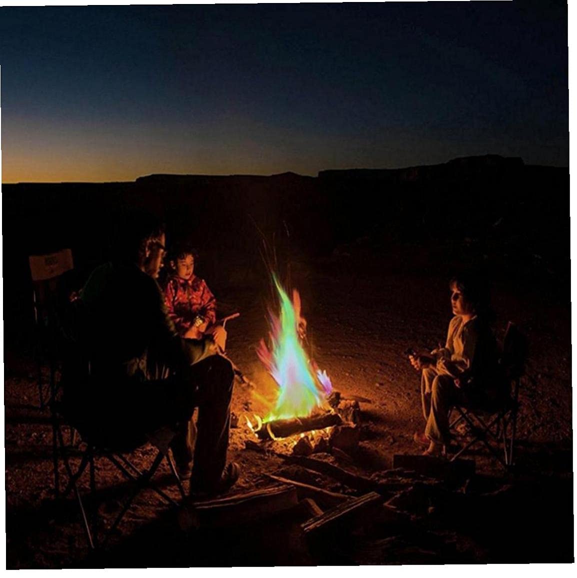 Mystical Fire - Magical Vibrant Colourful Flames (multiple packets recommended for best effect)