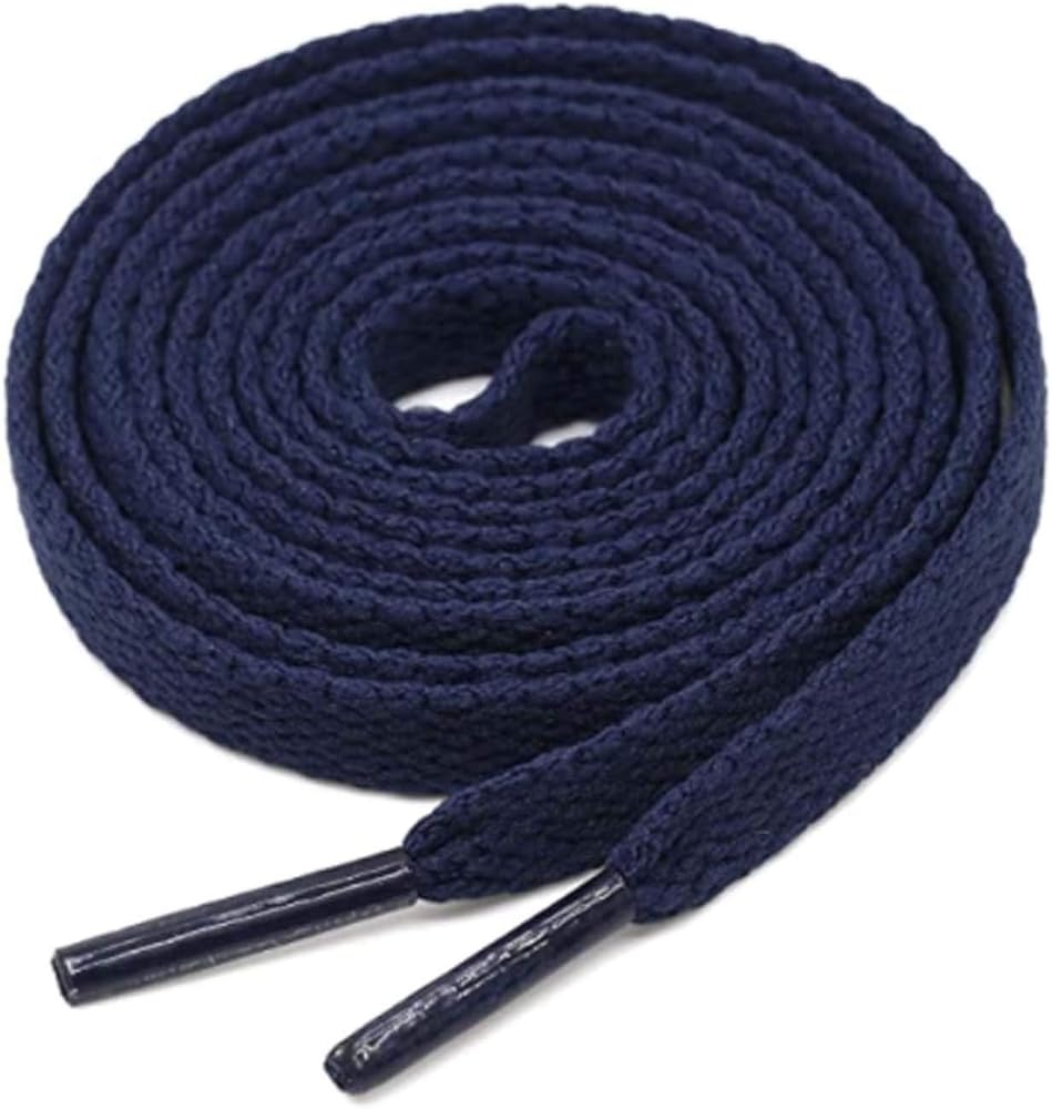 1 Pair Premium Plain Flat Shoe Laces 110cm