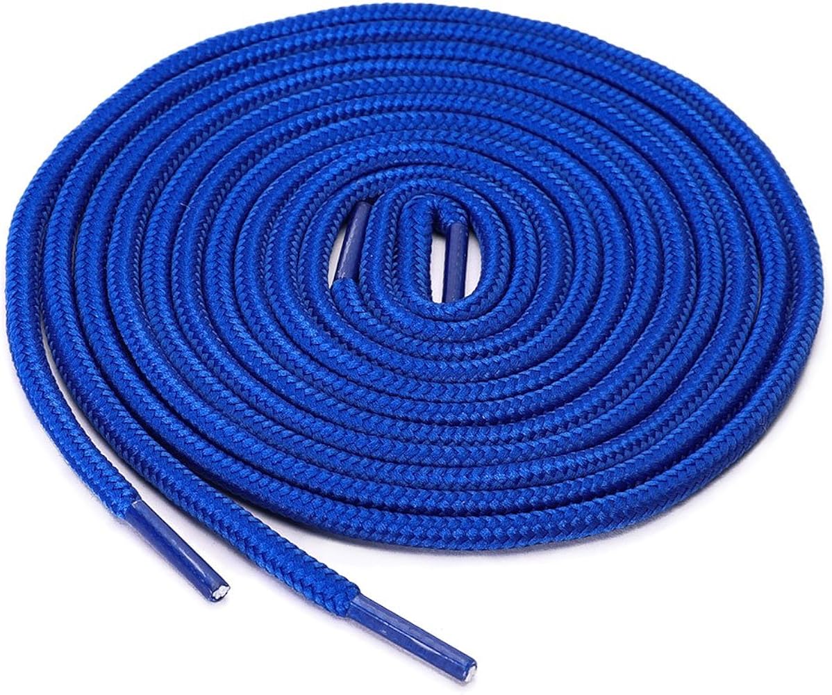 1 Pair Premium Plain Round Shoe Laces 115cm