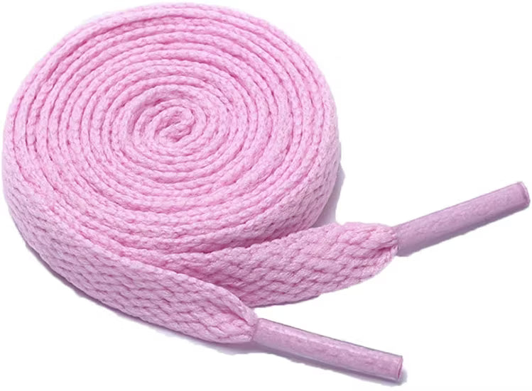 1 Pair Premium Plain Flat Shoe Laces 110cm