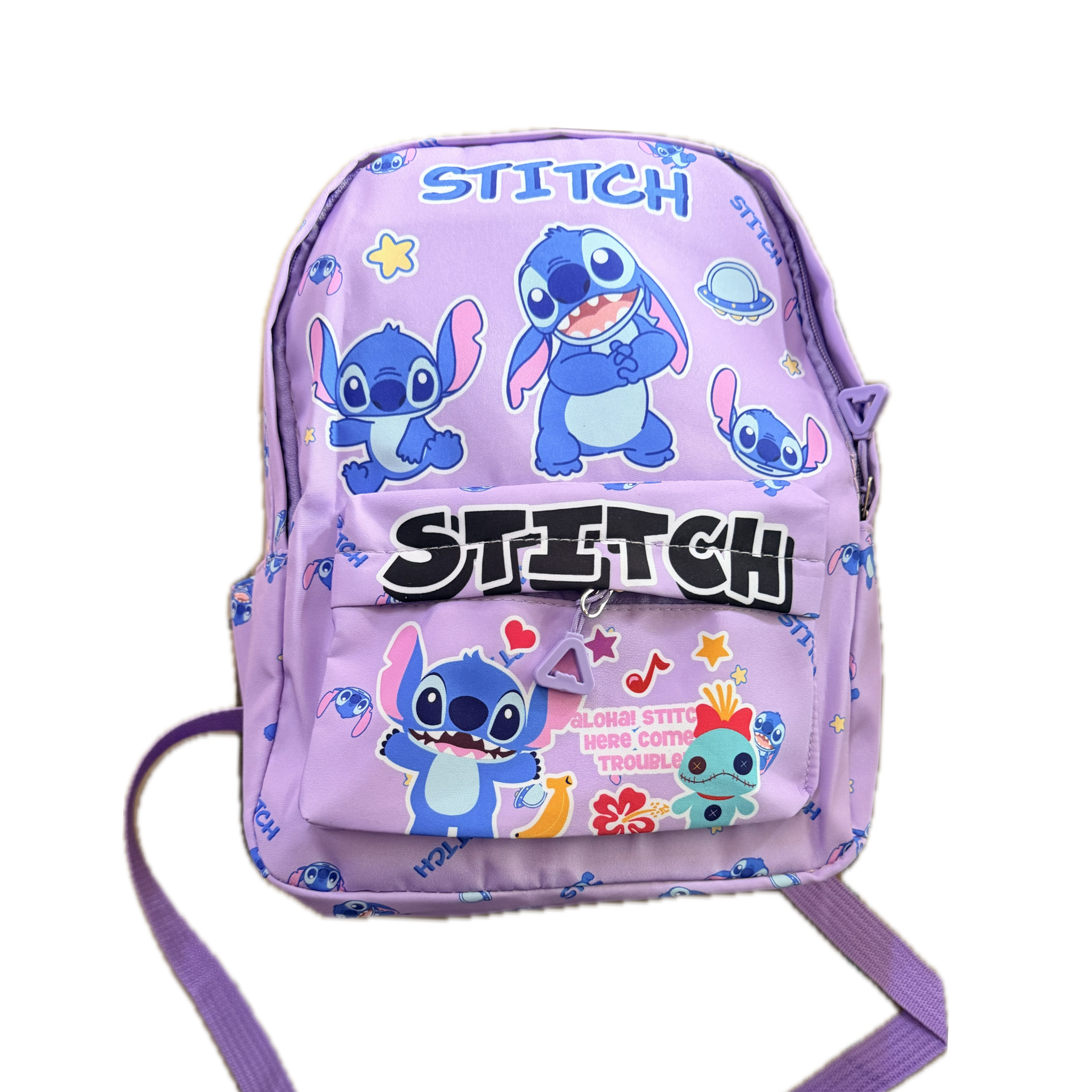 Small Cute Durable Stitch Bag - Fun School Bags for Kids