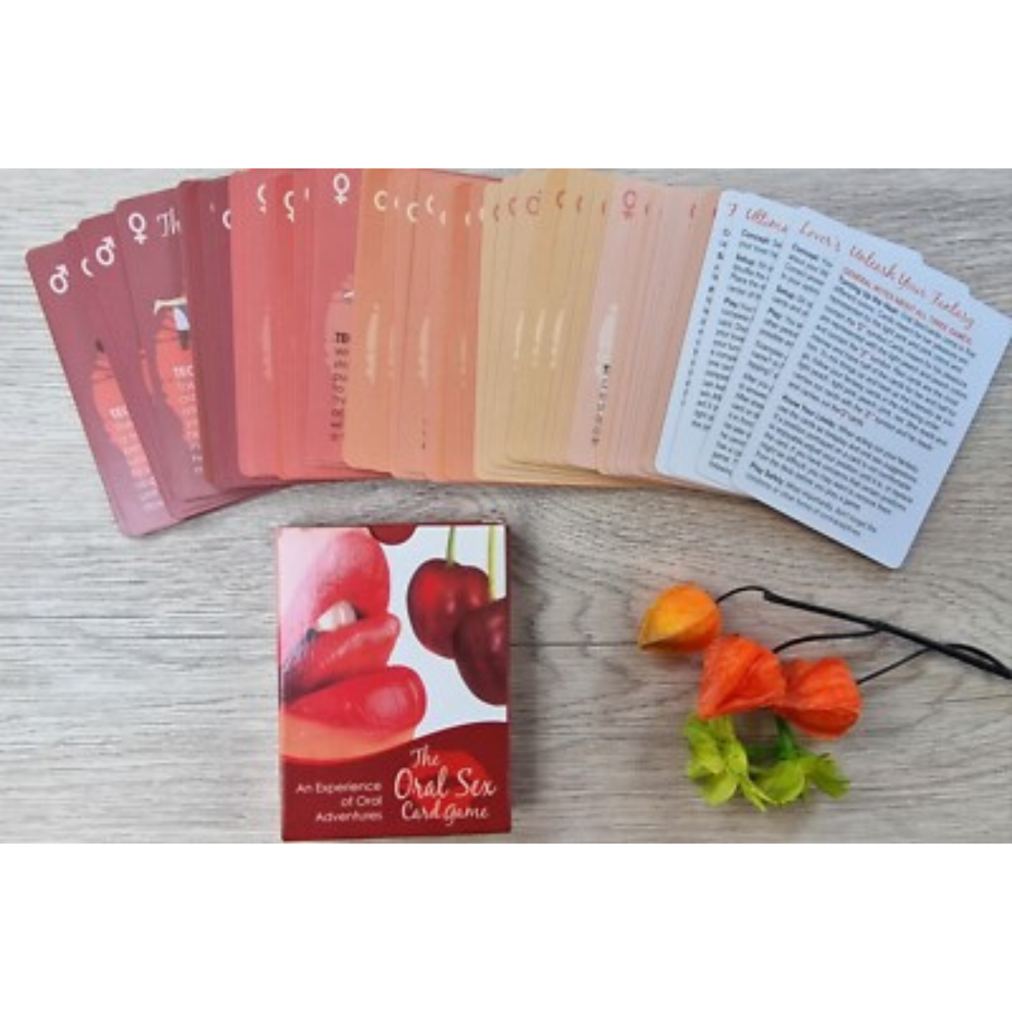 The Oral Sex Card Game - An Experience of Oral Adventures that includes Men & Women