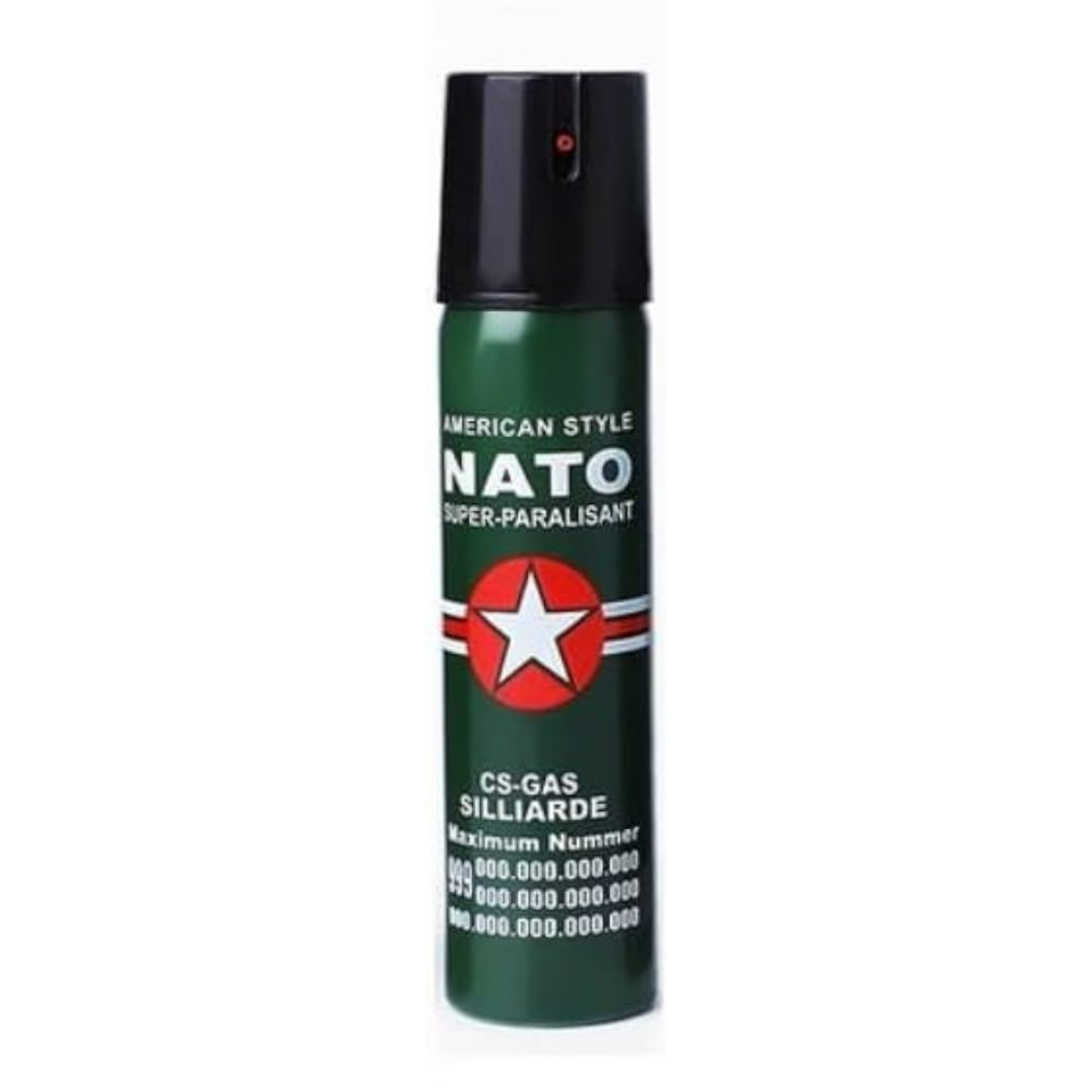 American Style Nato Super-Paralisant Self-Defense Pepper Spray 90ml