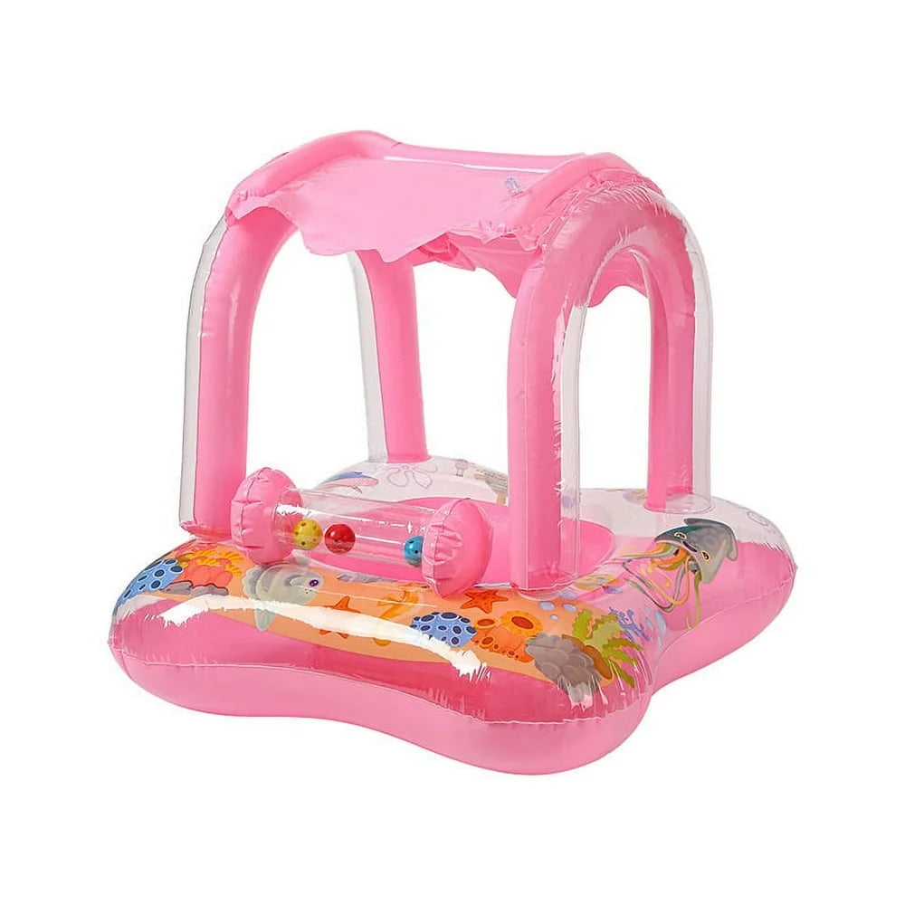 Kids, Baby Inflatable Boat with Canopy - 81cm x 66cm